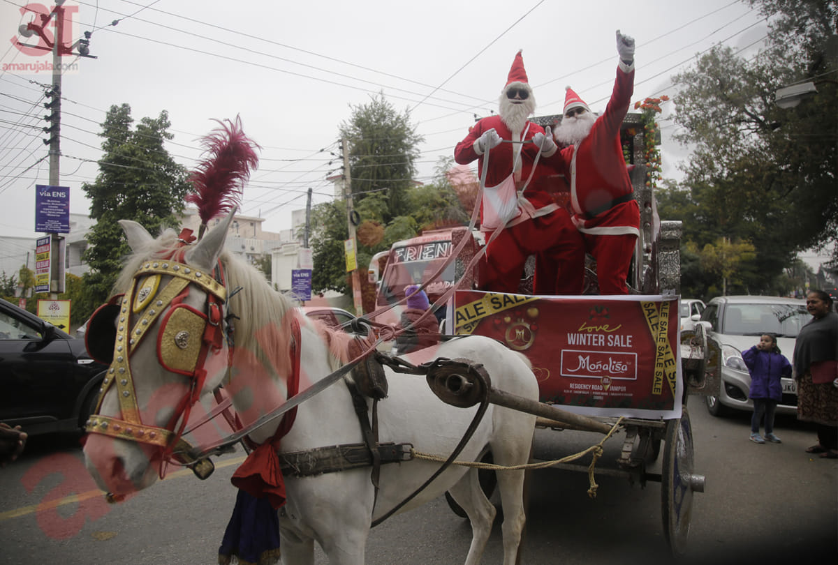 Christmas 2019 in Jammu Kashmir, Christmas celebration photos of Jammu Kashmir