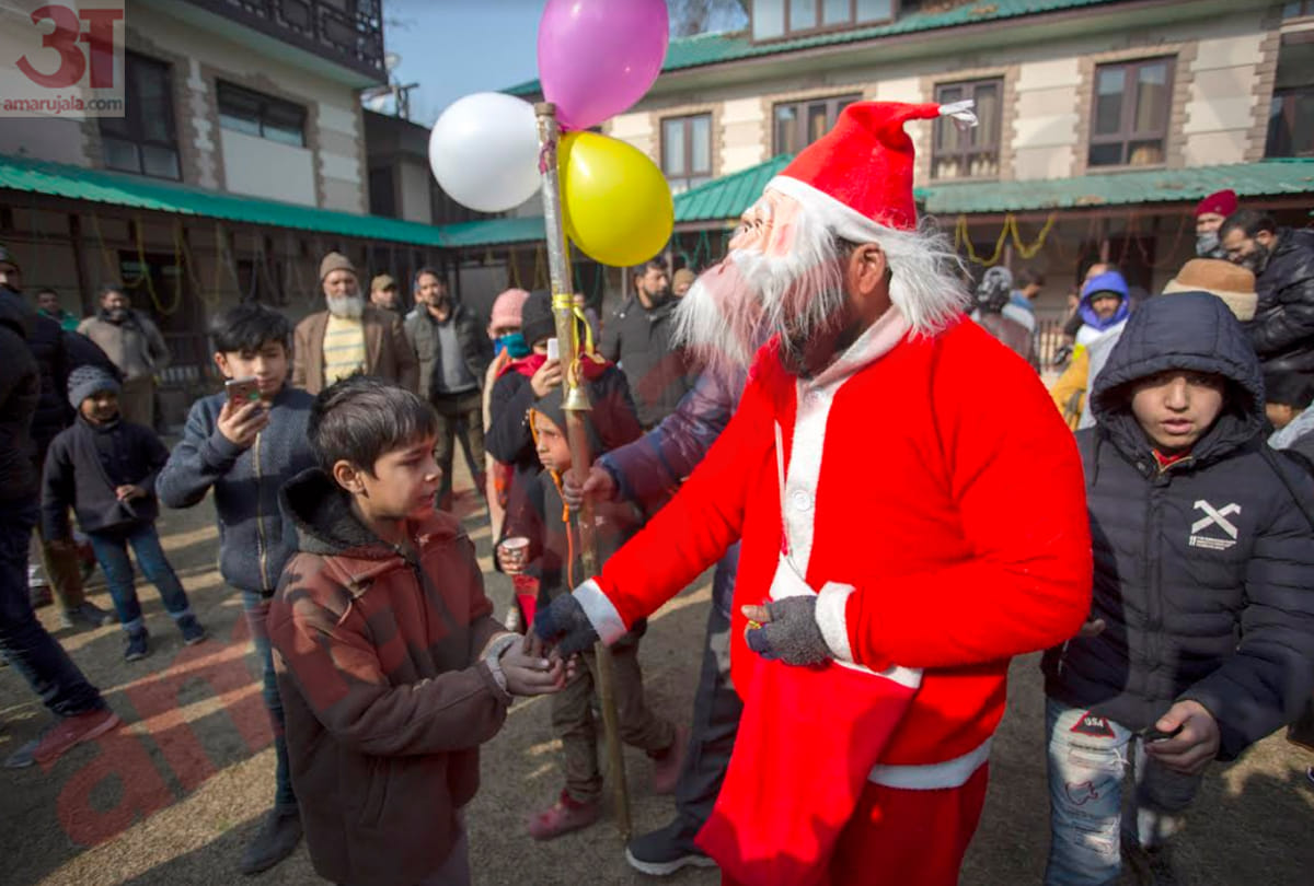 Christmas 2019 in Jammu Kashmir, Christmas celebration photos of Jammu Kashmir