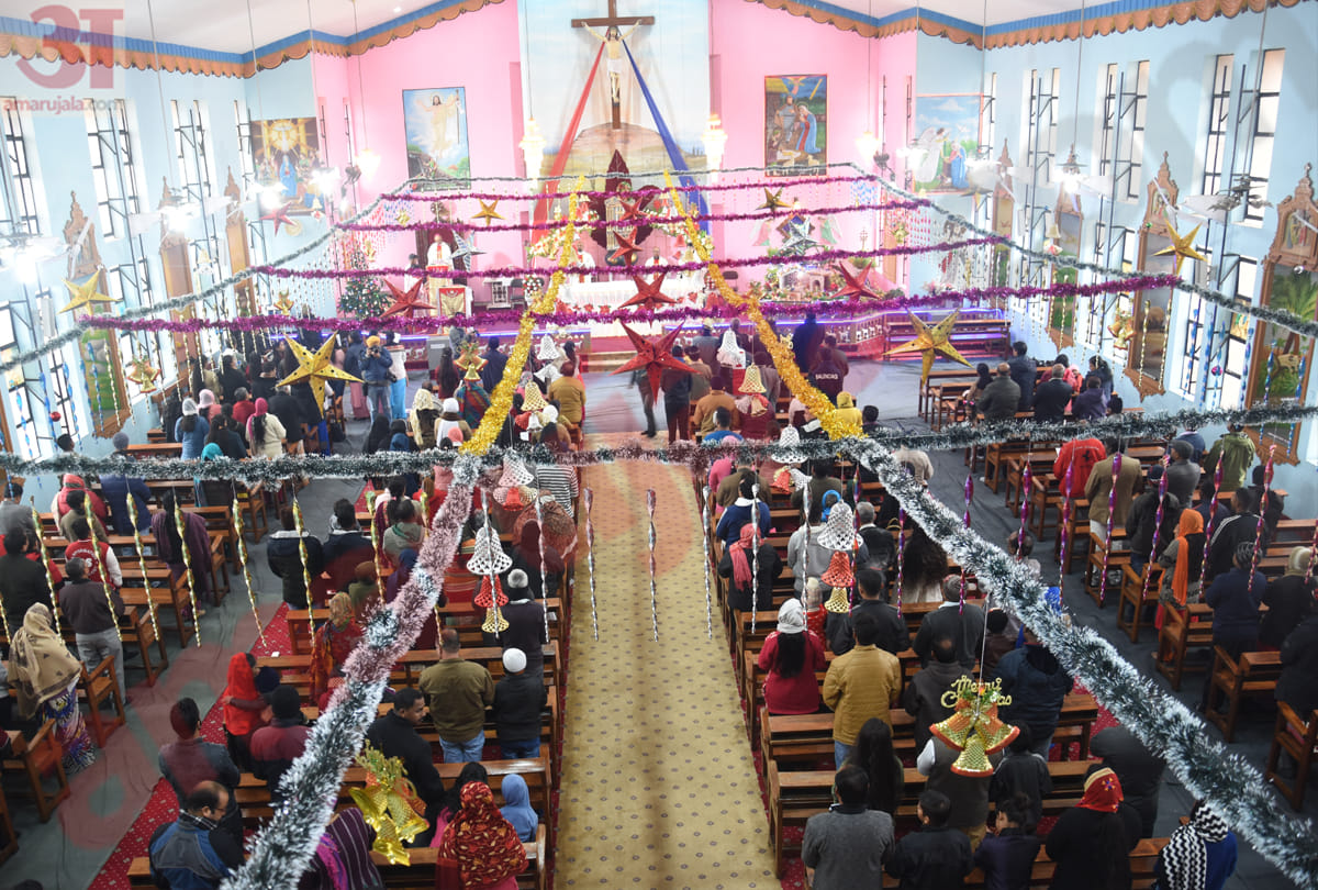 Christmas 2019 in Jammu Kashmir, Christmas celebration photos of Jammu Kashmir
