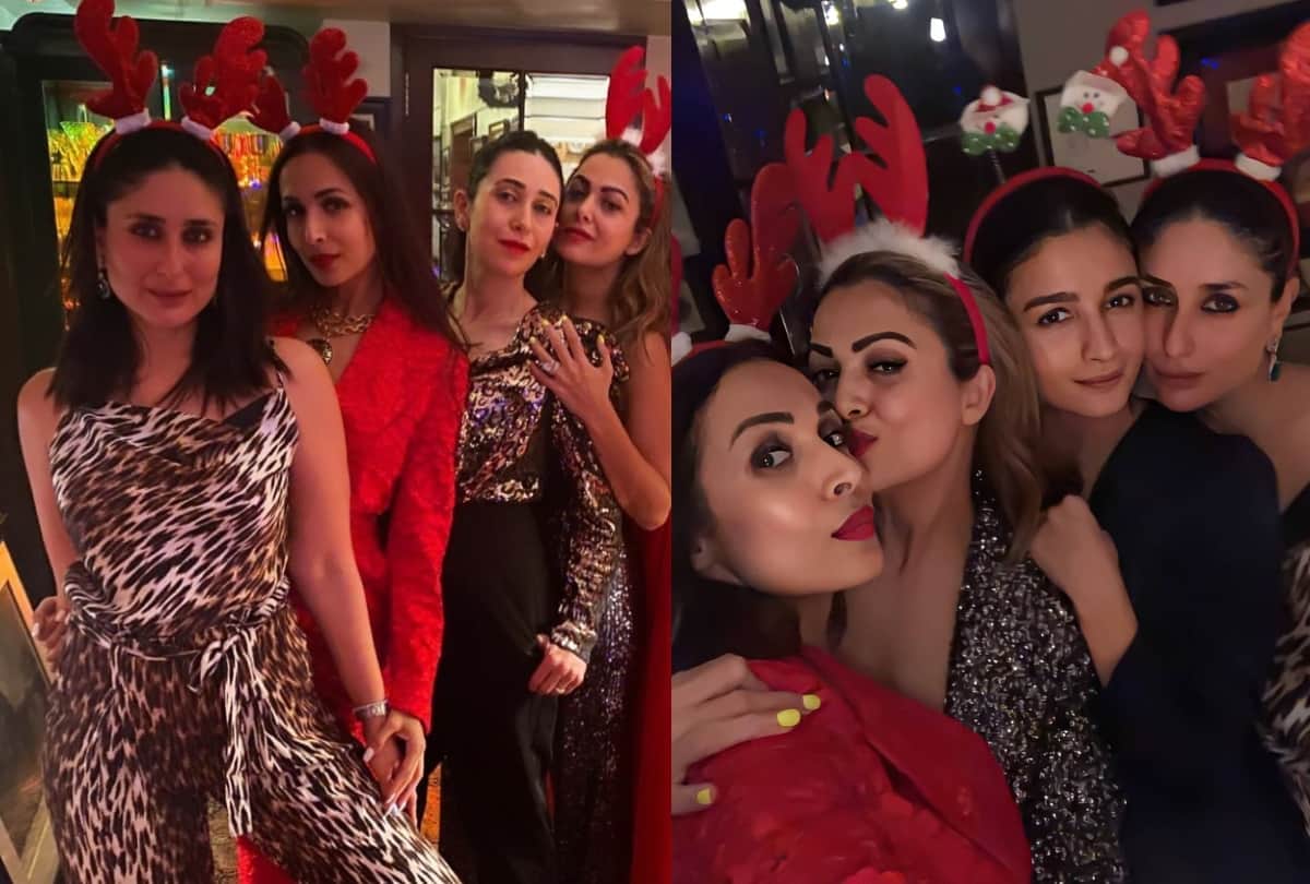 christmas 2019: malaika to alia bhatt celebrate christmas in kareena kapoor's party