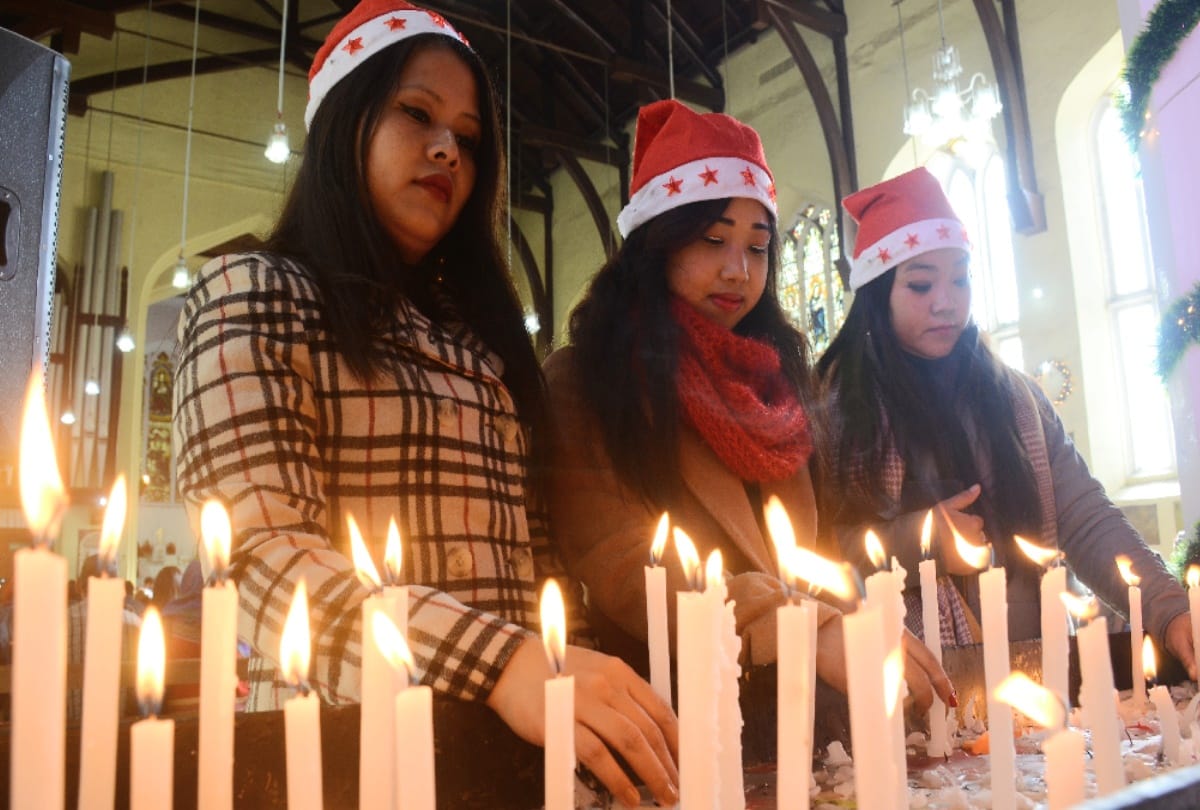 Chimes Bell rang after 37 years at Christ Church in Shimla on Christmas