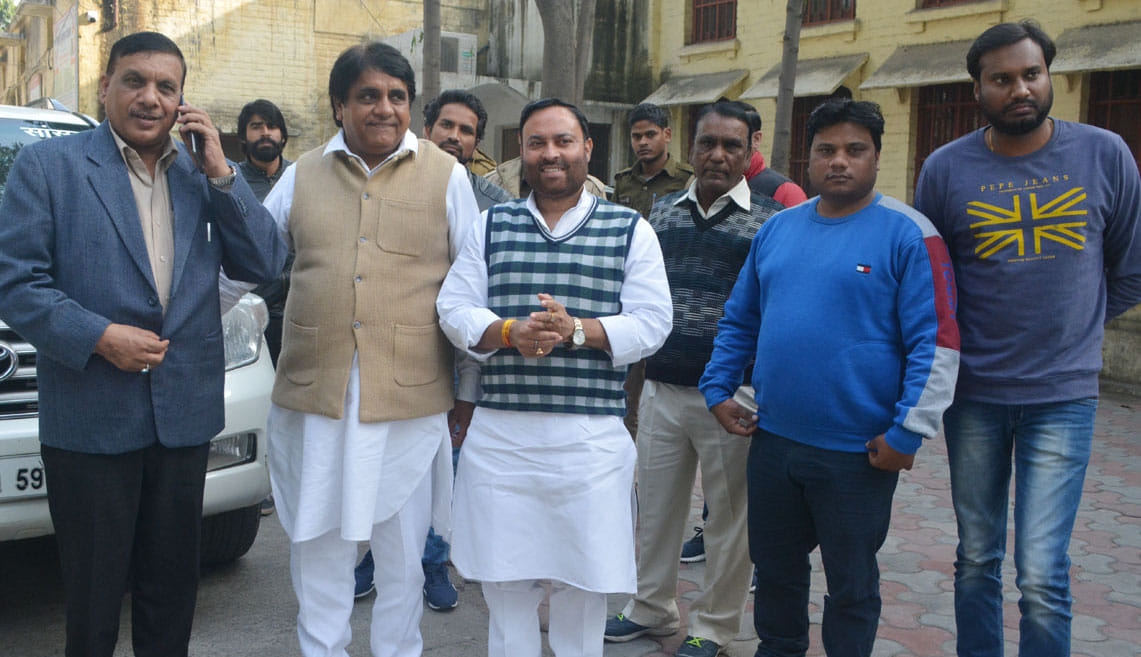 BSP MP Maluk Nagar, Girishchandra in Muzaffarnagar