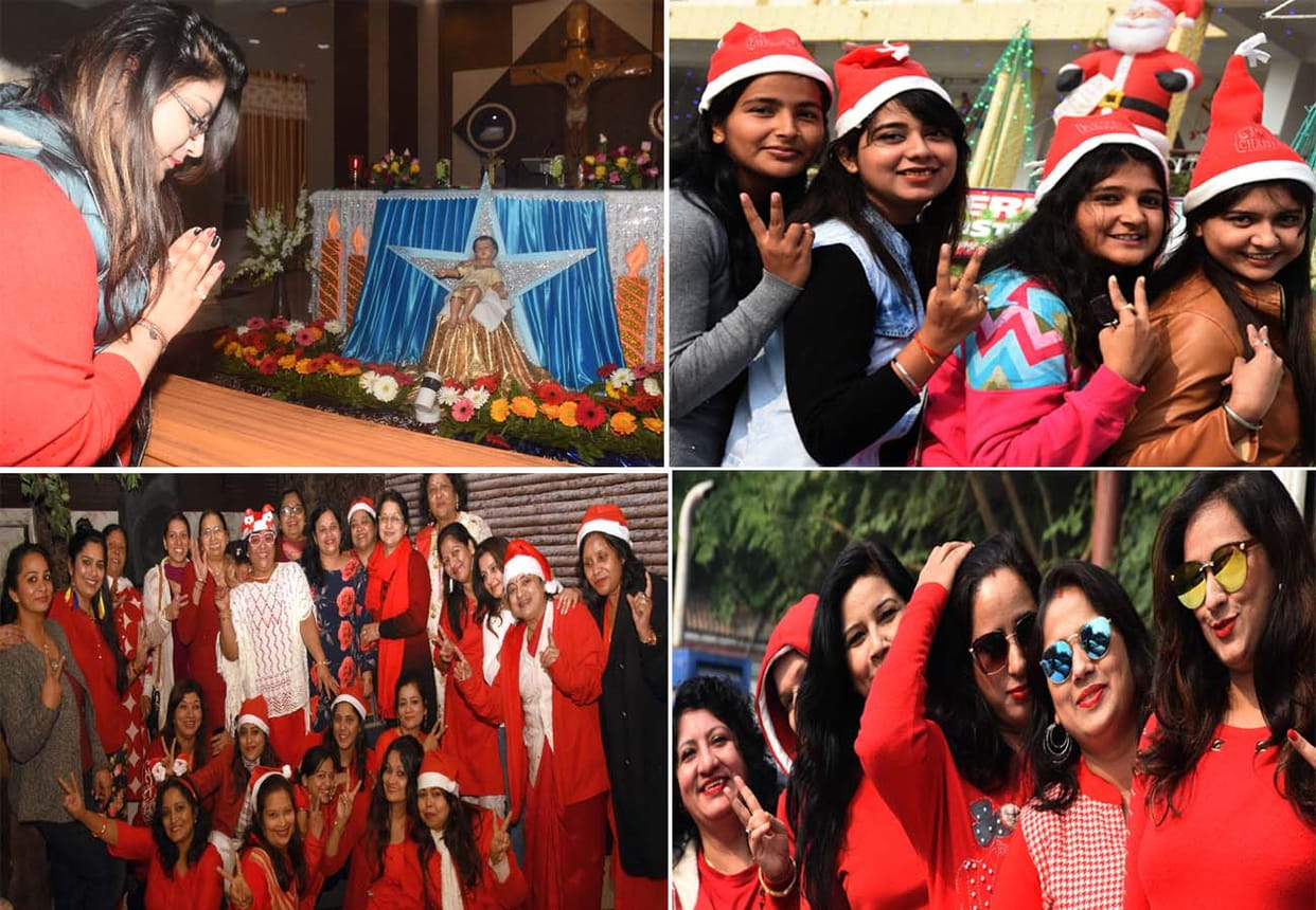 christmas 2019, Christmas celebration photos of kanpur