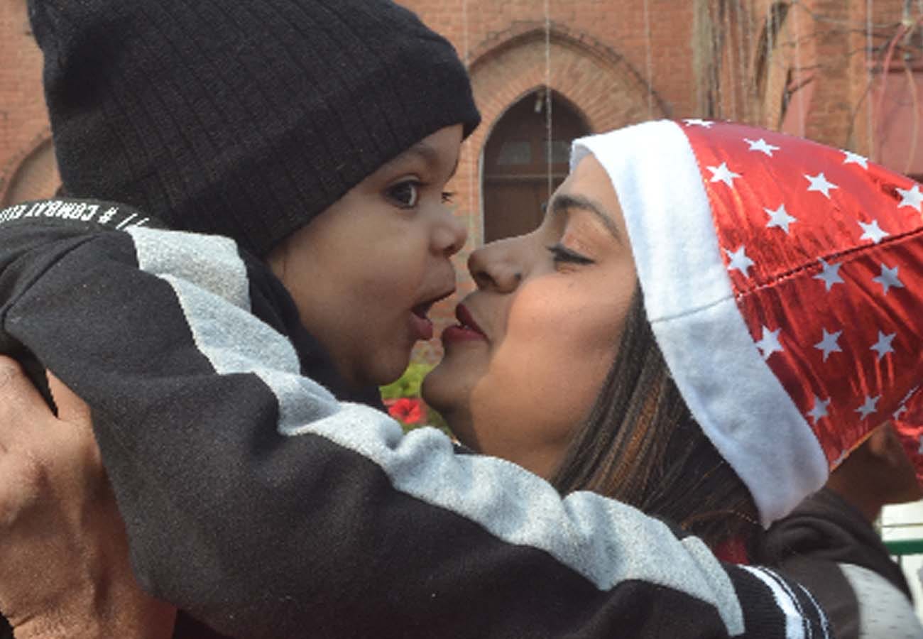 christmas 2019, Christmas celebration photos of kanpur