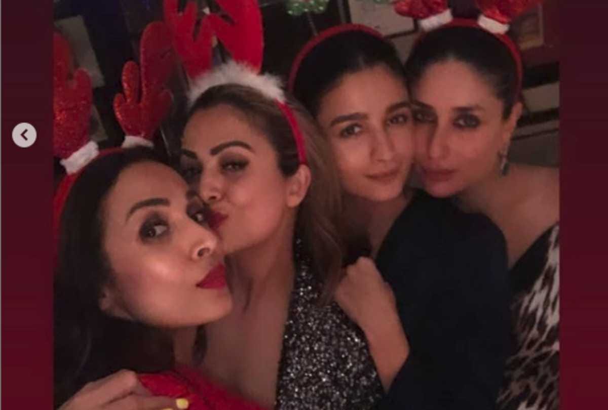 Kareena Kapoor Khan Amrita Arora Malaika Arora Karisma Kapoor Taking Power Nap Together While Quarantine