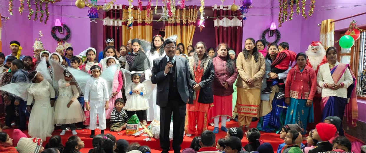 christmas celebrated in kushinagar