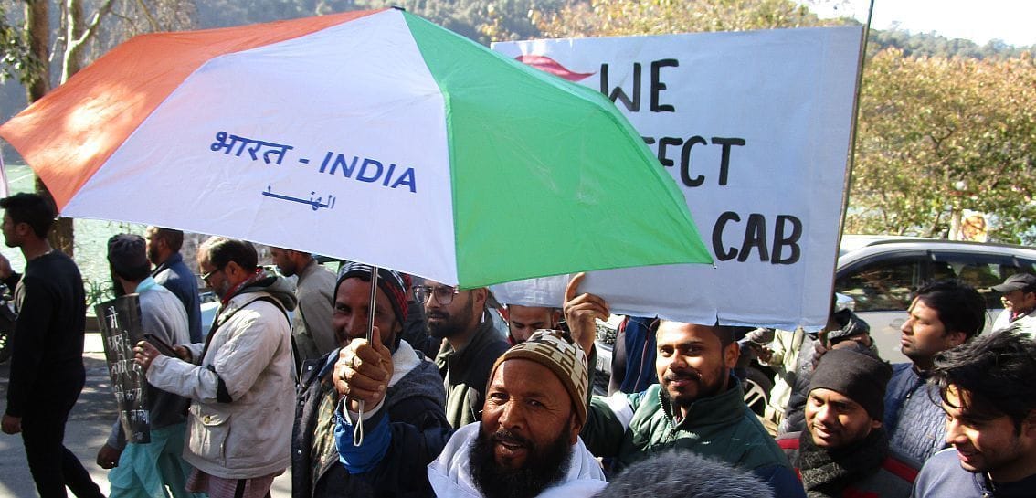different organisation carried out a peaceful march against nrc