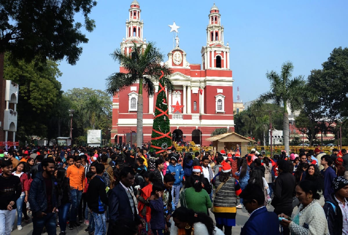 Christmas 2019: There was rush of people in various churches in Delhi