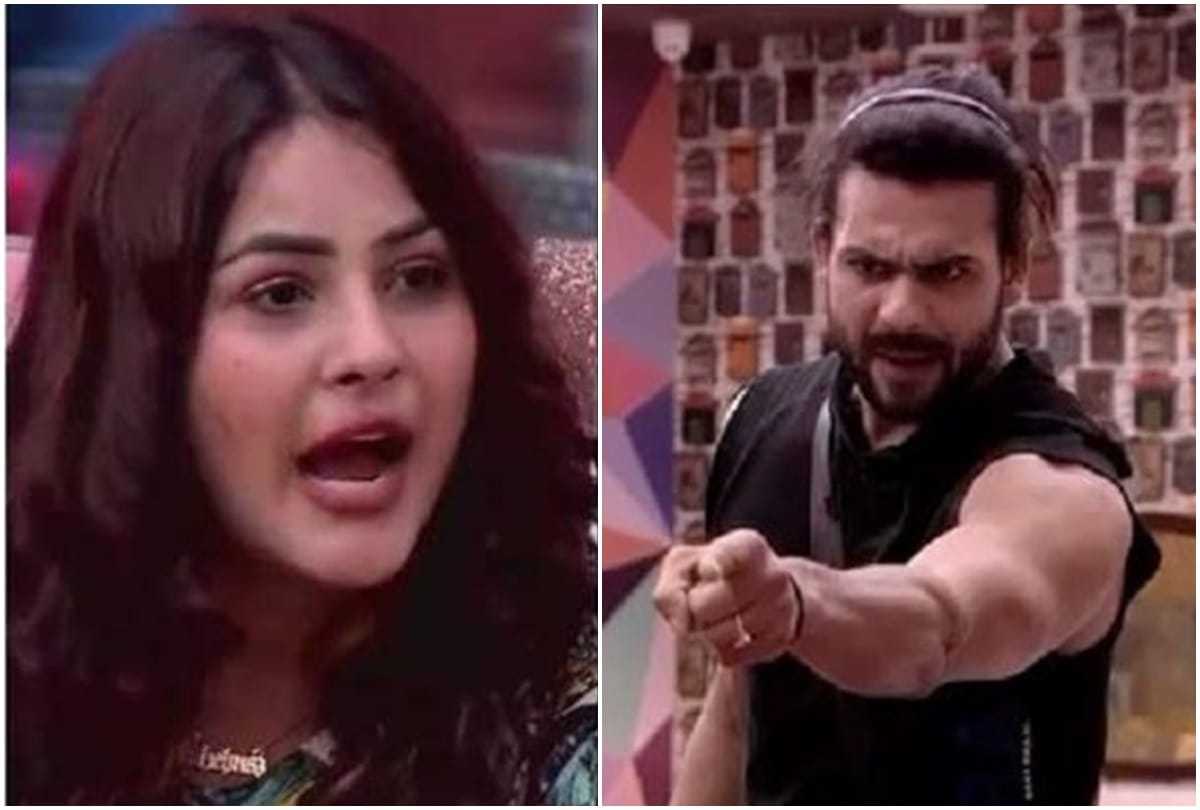 Bigg Boss 13 Shahnaz Kaur Gill And Vishal Aditya Singh Stuck Into Ugly Fight in Captaincy Task