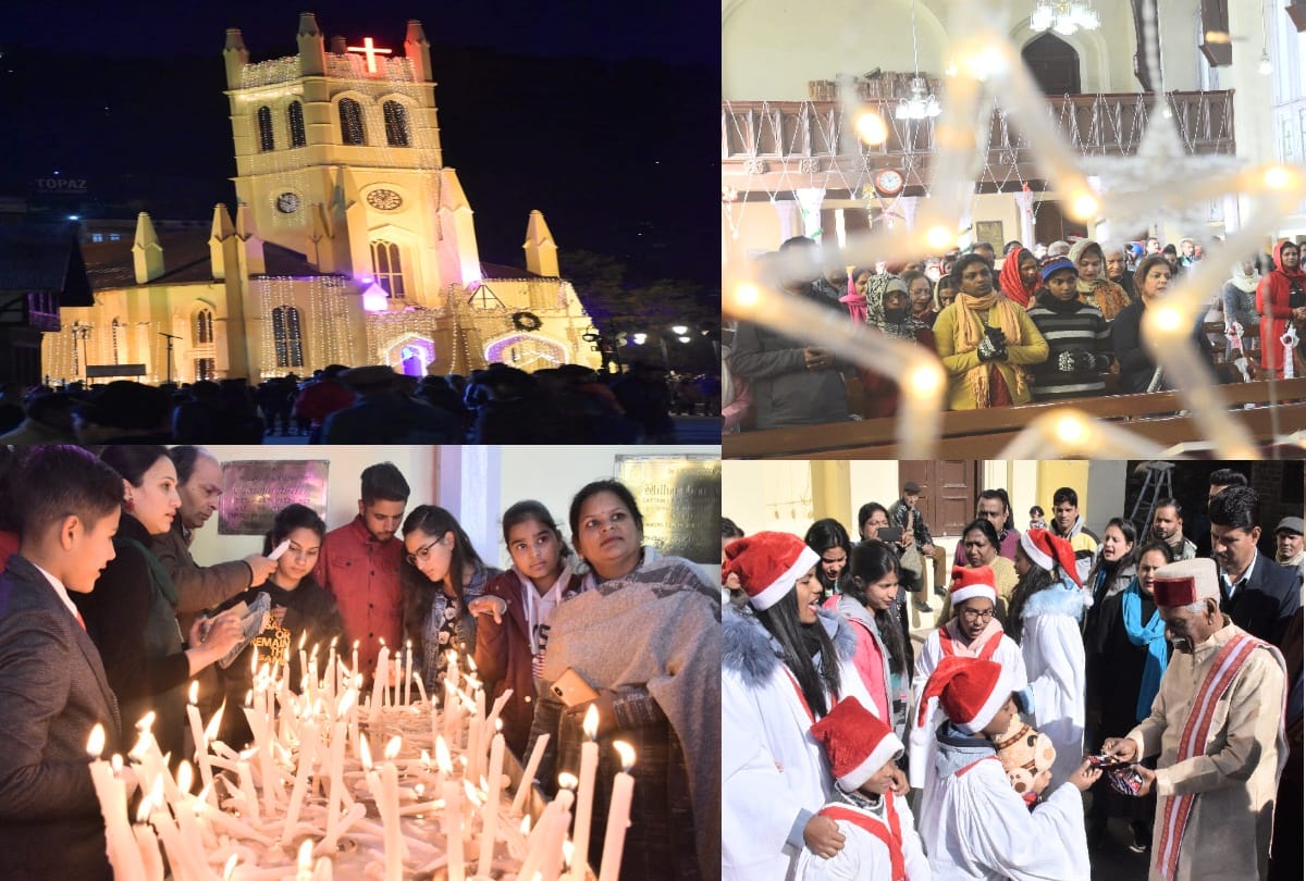 Chimes Bell rang after 37 years at Christ Church in Shimla on Christmas