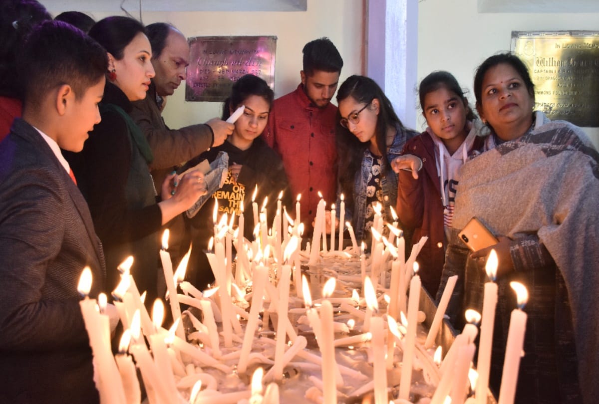 Chimes Bell rang after 37 years at Christ Church in Shimla on Christmas