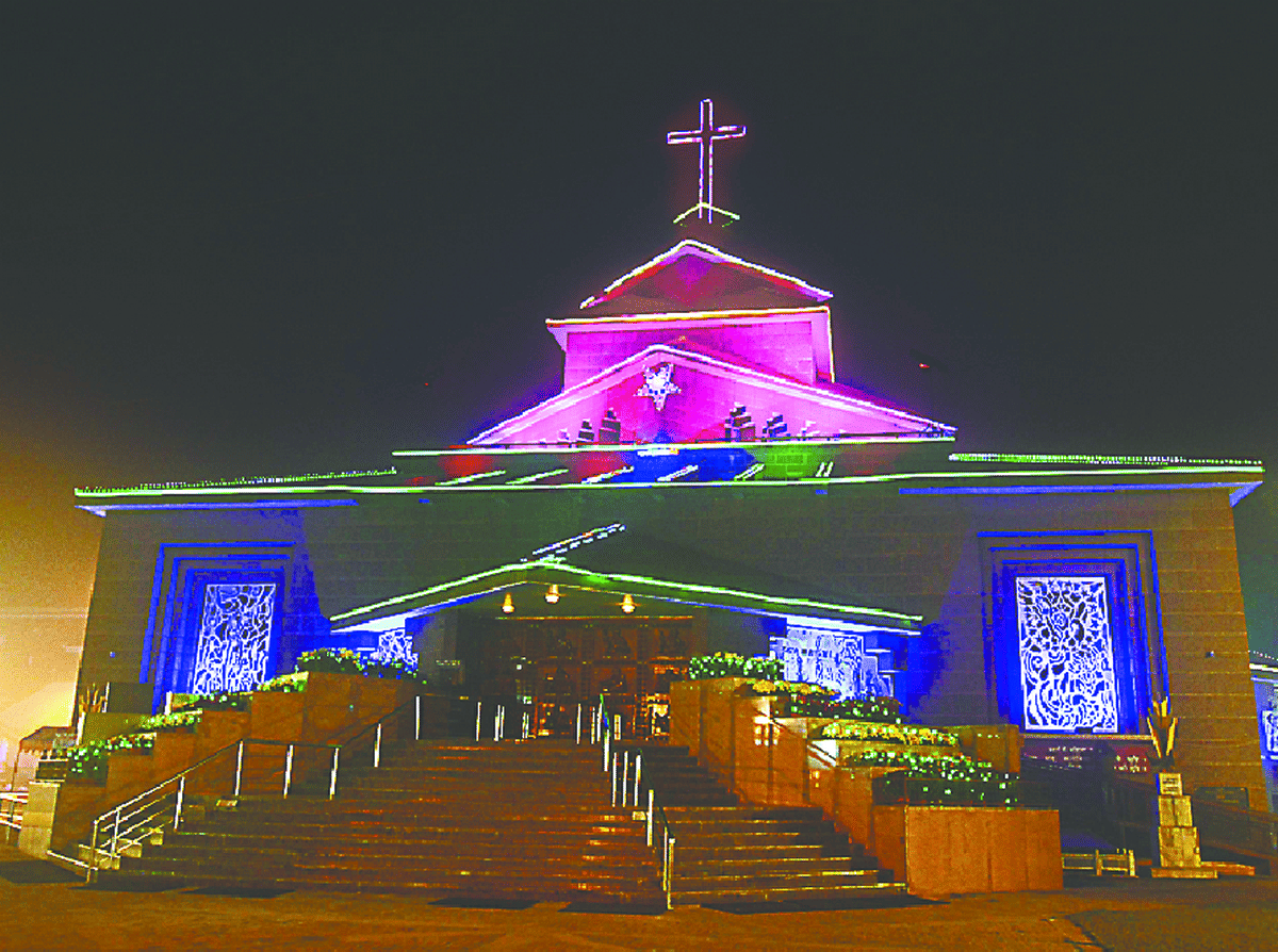 St. Marys Church Historical christmas in varanasi