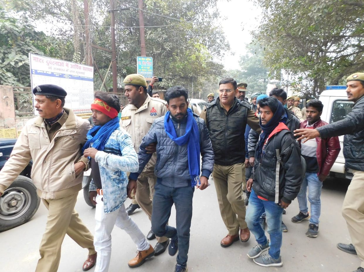 10 Workers of Bheem Army Arrested