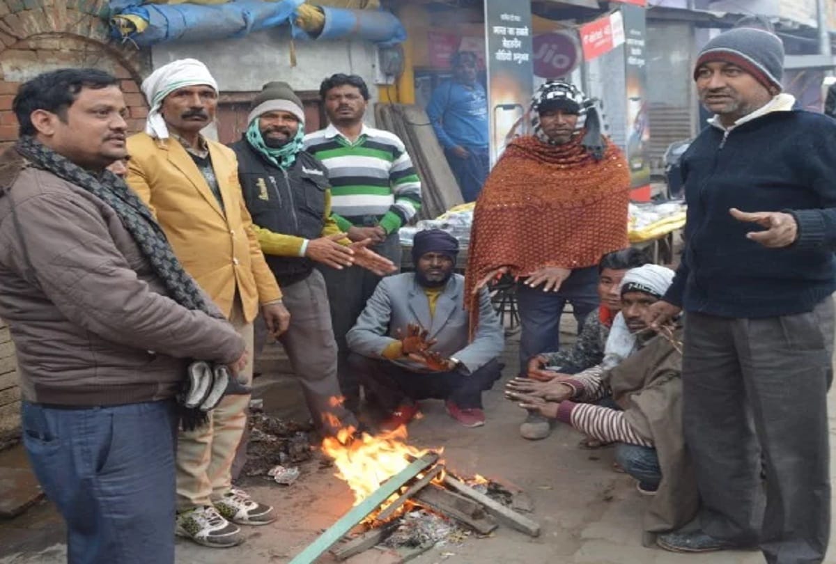 Normal life in hathras stagnated due to the cold winter