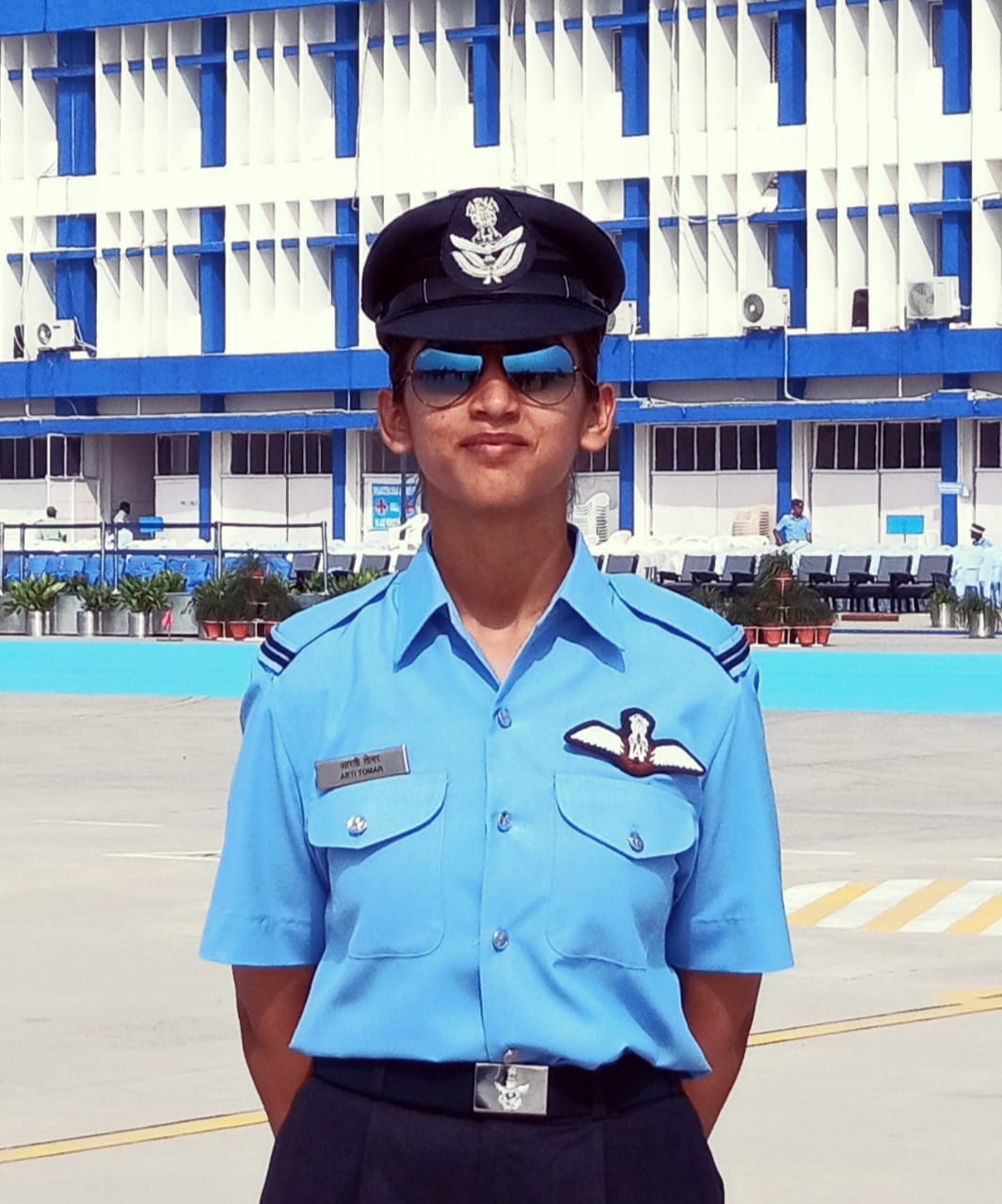 Bagpat's daughter becomes the ninth female fighter pilot of the country
