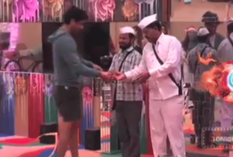 bigg boss 13 santa claus gift to contestant paras chhabra and others
