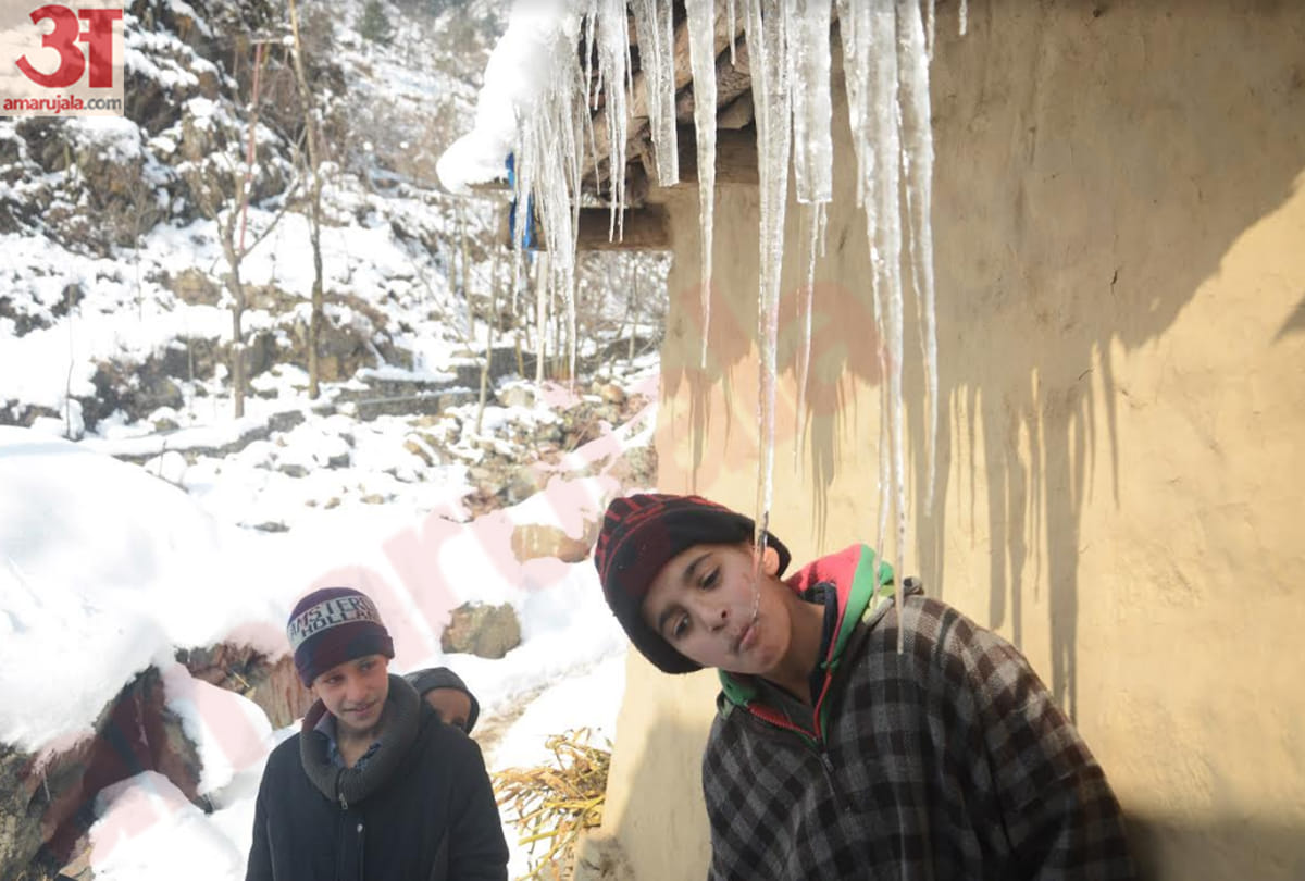 Jammu Kashmir Temperature Hiked, Latest Photos Of Weather Of Jammu Kashmir Snowfall