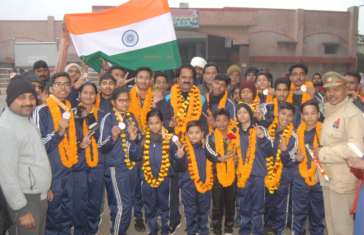 won seven medals