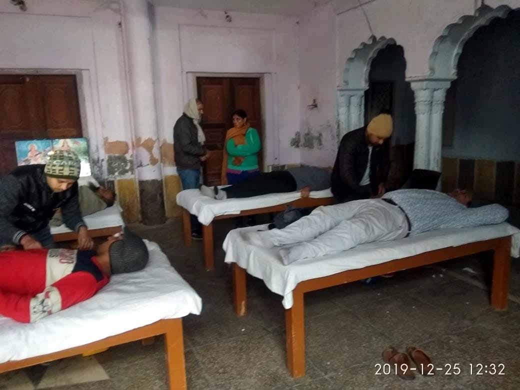 50 people donated blood in the camp