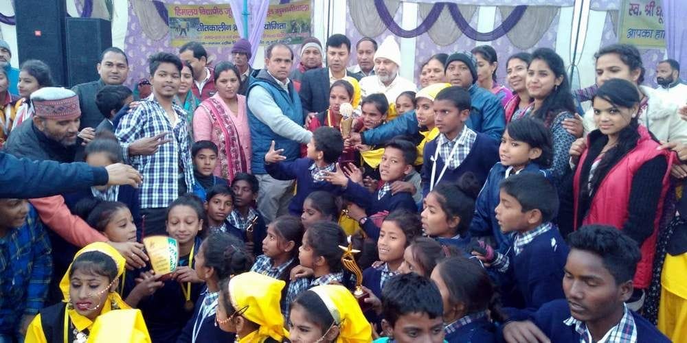 Himalaya Vidyapeeth Overall Champion in Winter Sports Competition