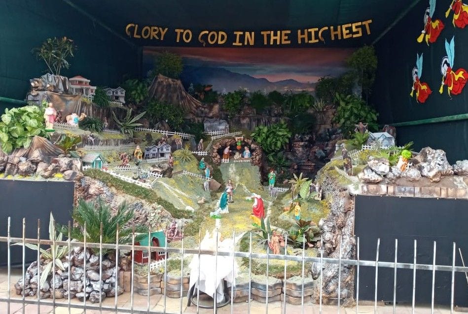 Hathras: Church illuminated with lights on Christmas, message of sharing happiness