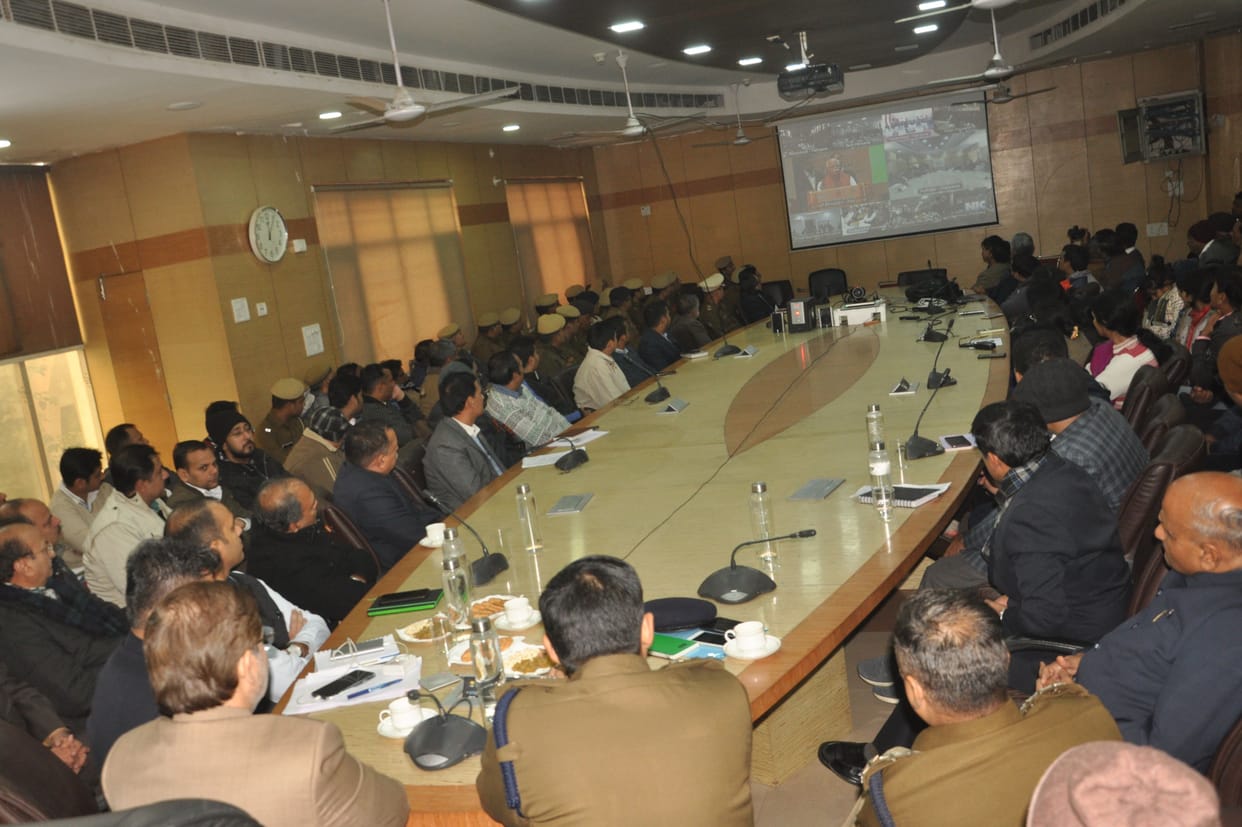 CM Meeting in Rohtak