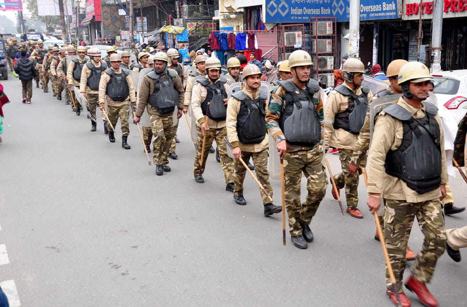 High alert across the district before offering prayers