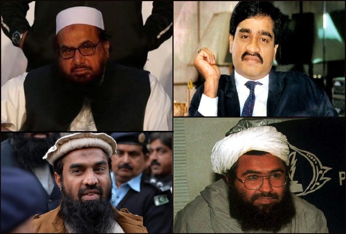 unlawful activities (prevention) act 2019 declared four most wanted terrorists of india