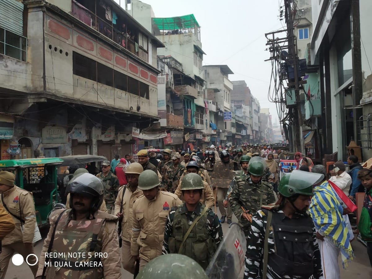 the injured died during treatment in Delhi In the protest against CAA