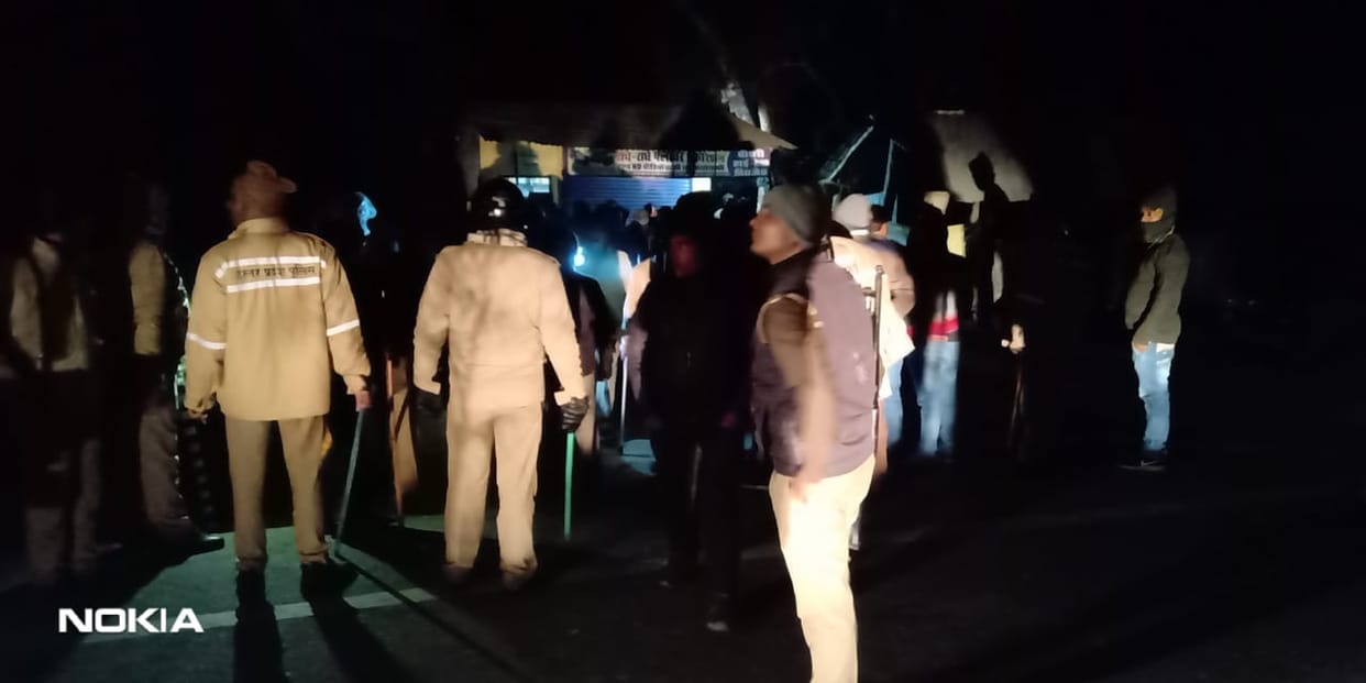 man killed in road accident in basti