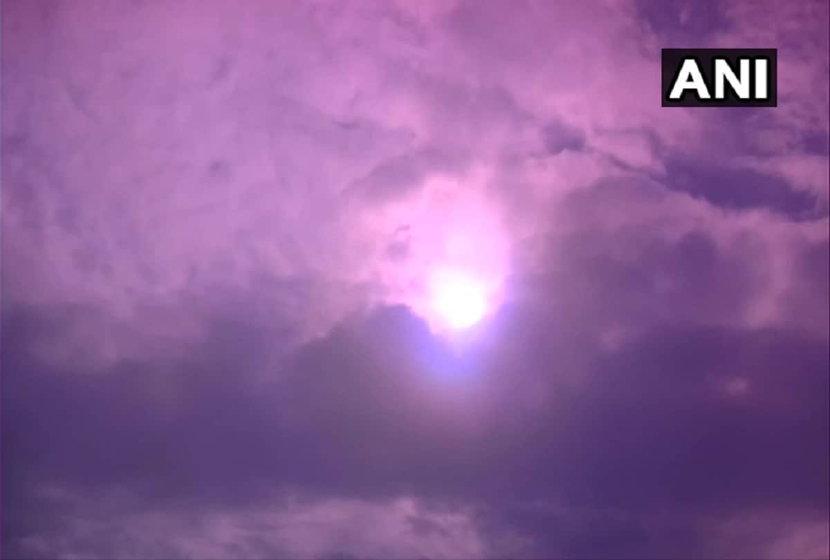 Last solar eclipse of the year, see through the pictures, what city the sun looked like