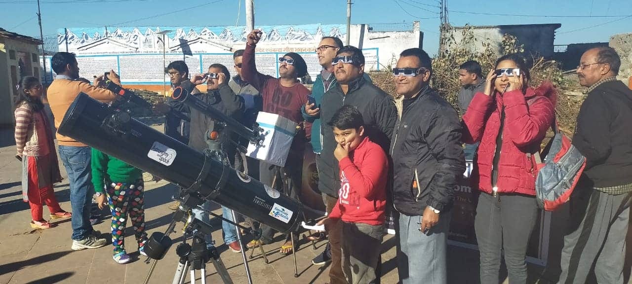 Solar Eclipse 2019: Amazing photographs captured of eclipse in many areas of Uttarakhand
