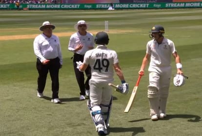 Steve Smith envolved little encouter with umpire Nigel Llong over dead ball rule, Warne puts flame