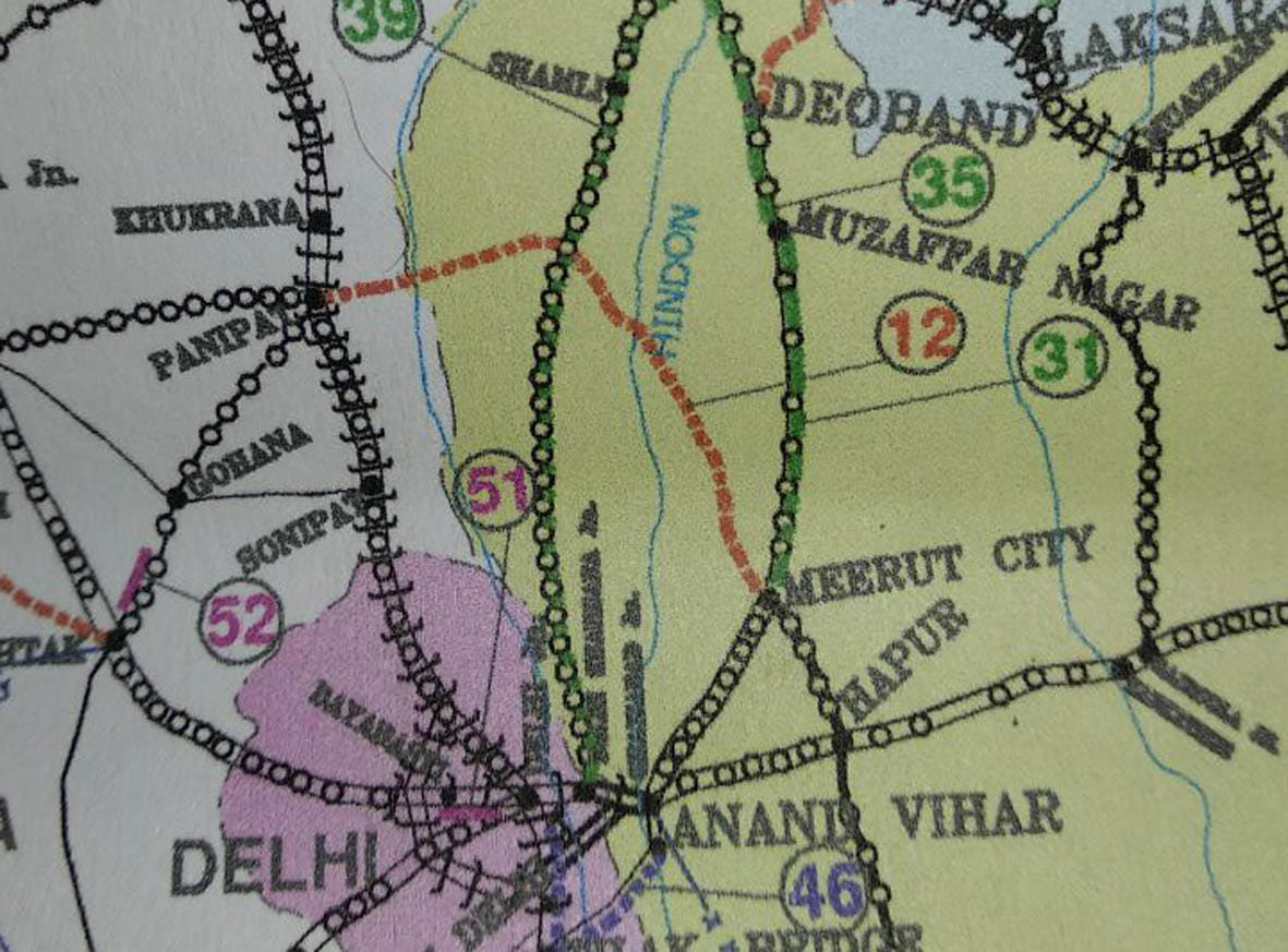 Plenty of politics, Meerut-Panipat railway line did not land on the ground