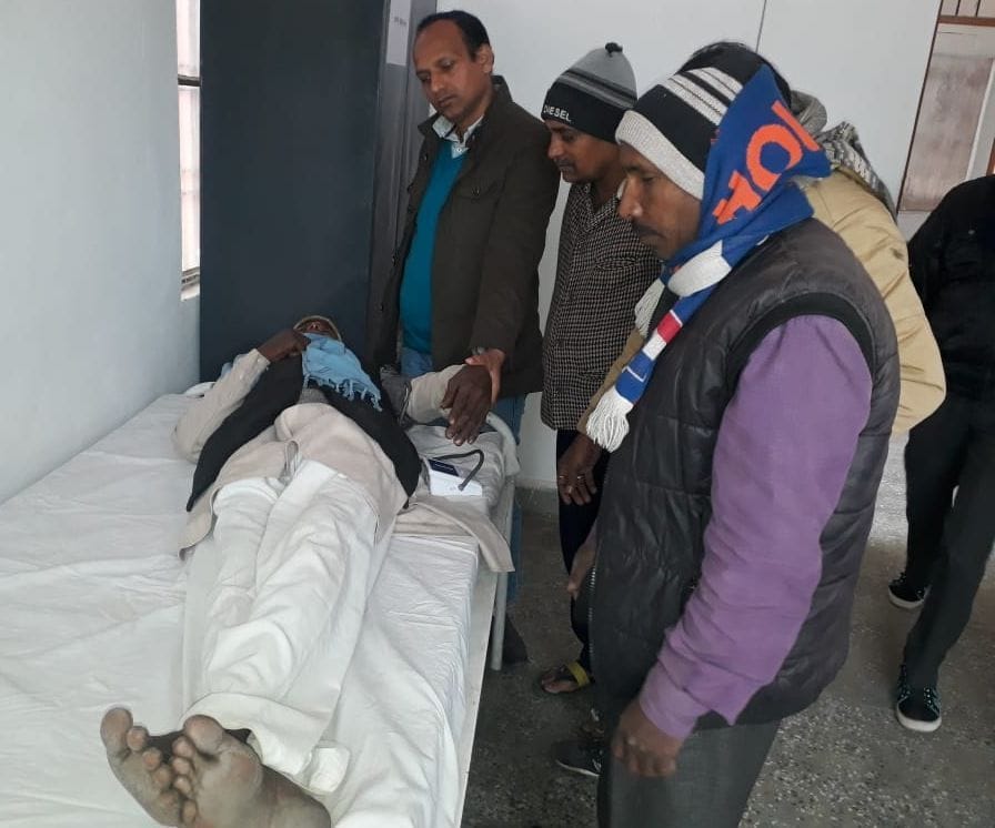a lady was saved from river