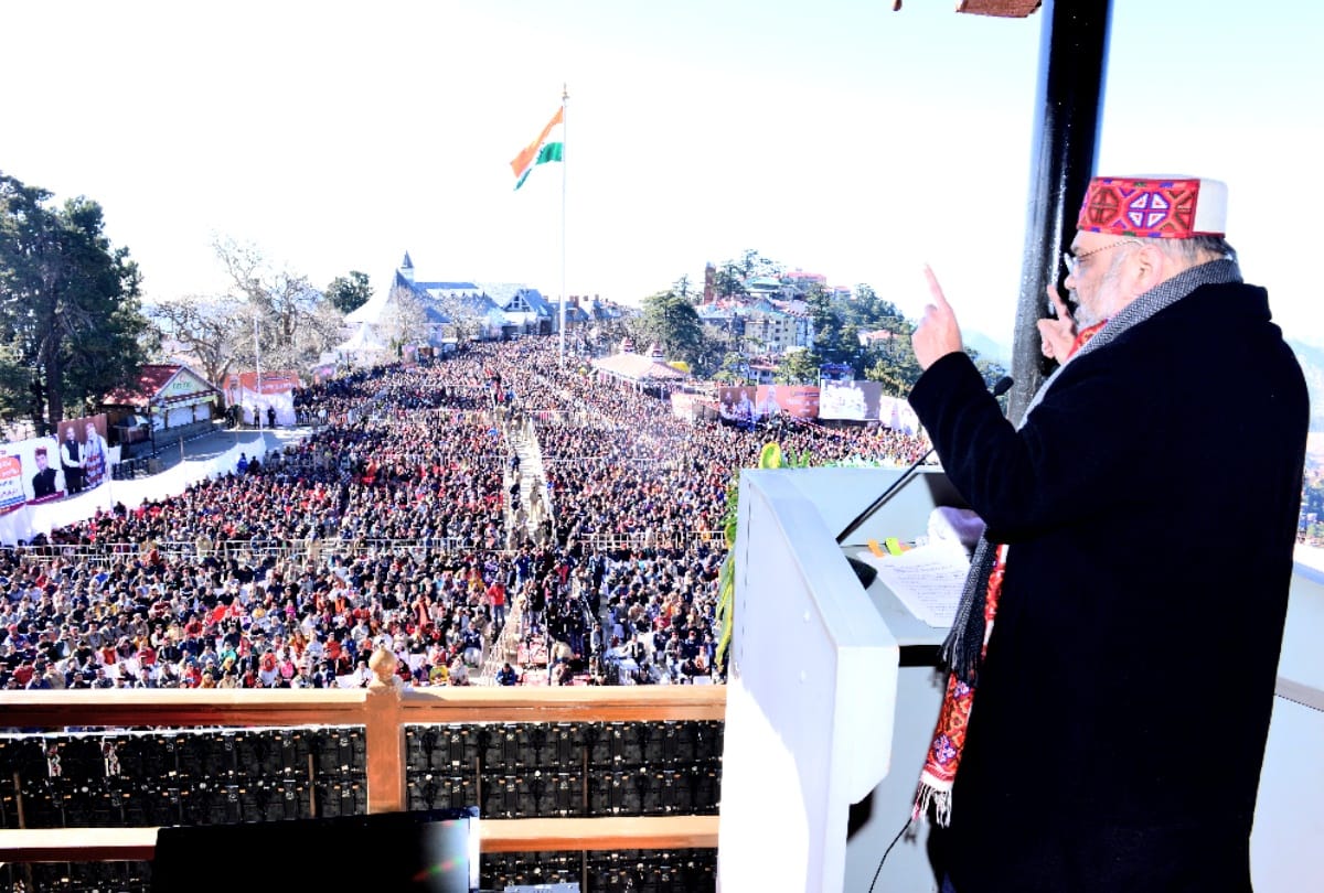 amit shah rally in shimla: Manikanchan Yoga between PM Narendra Modi and Jairam Thakur