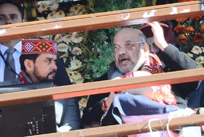 amit Shah kept balance between state BJP leaders,  Anurag also got preference