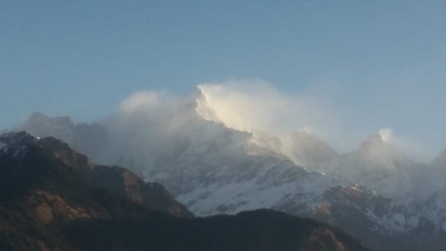 Icy storm and Avalanche Continue on Himalayan range Itbp and police Alert