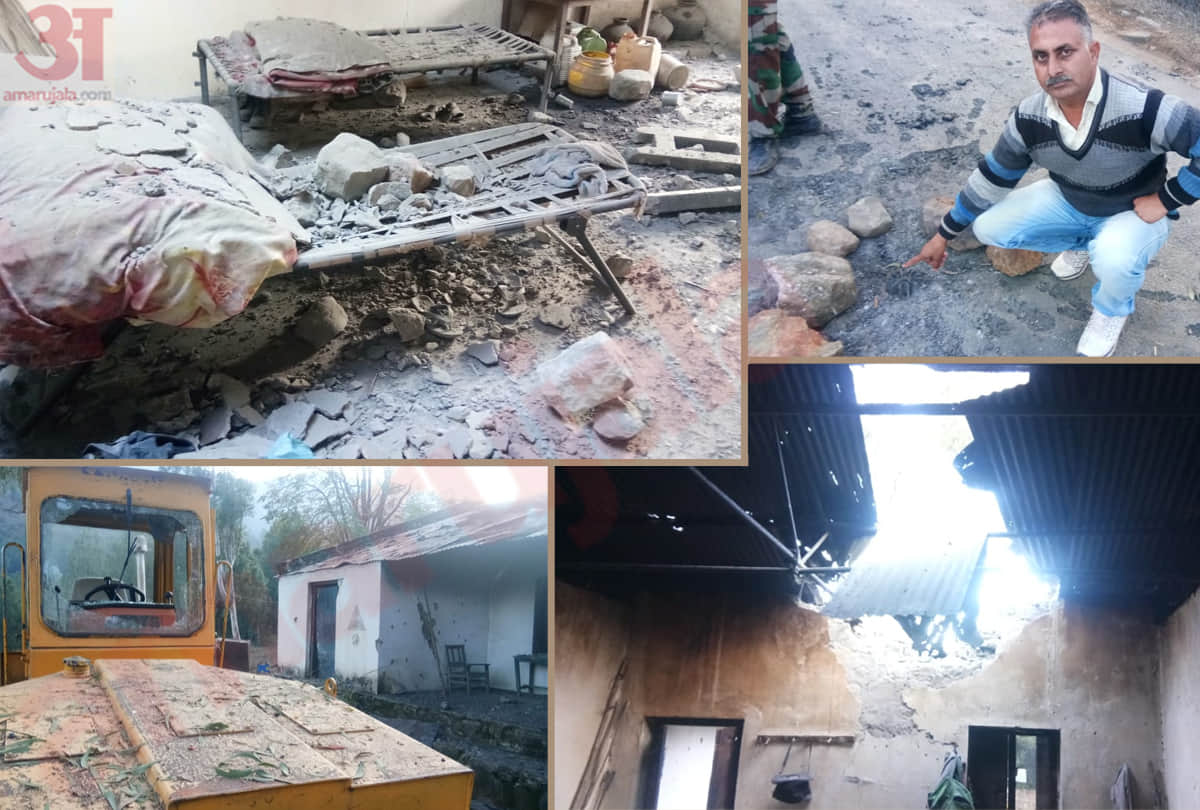 Alert in Mendhar sub division jammu kashmir, directing people to stay indoors