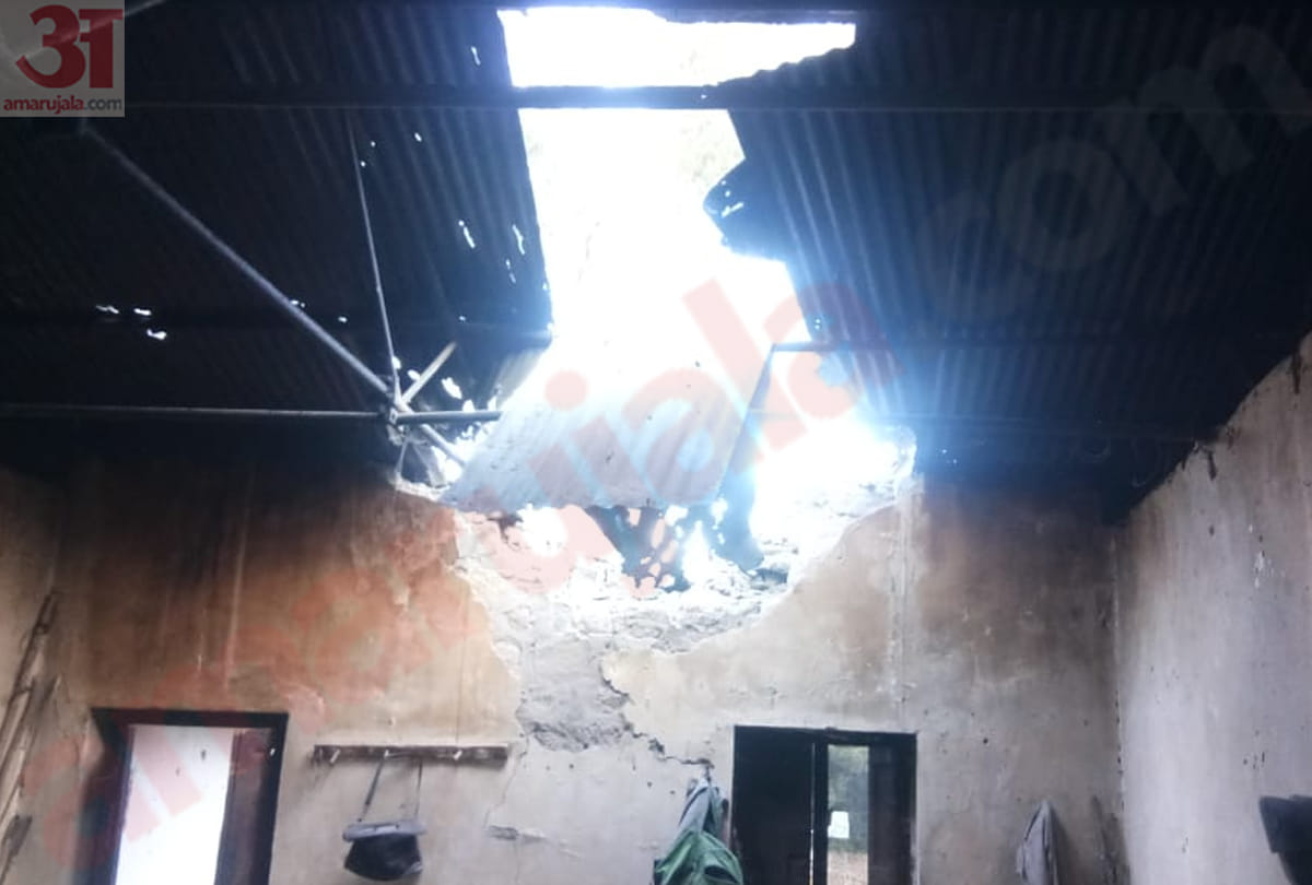 ceasefire violation by paksitan photos of naushera poonch jammu kashmir