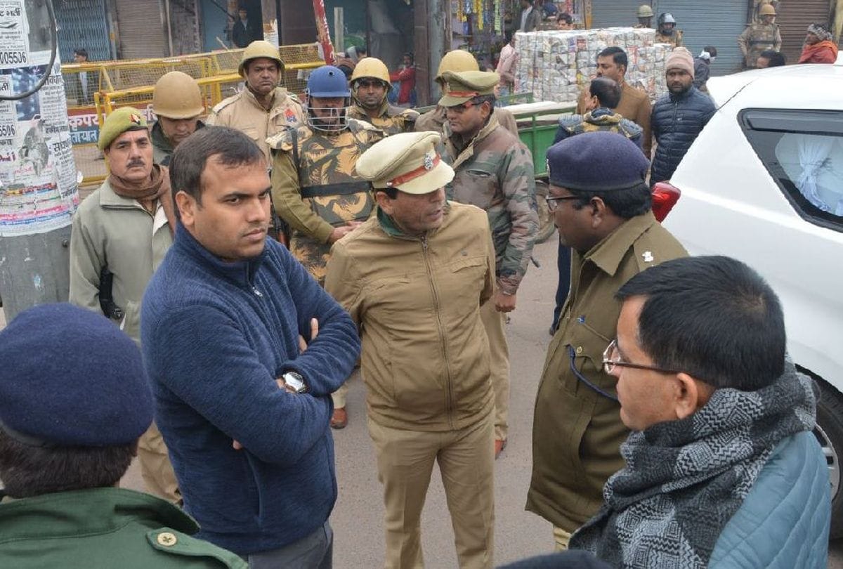 High Alert in Firozabad on Jumma Itbp and Crpf Diputed for Security