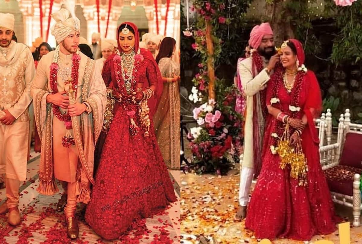 mona singh babita phogat neeti mohan copied bollywood actresses wedding lahanga in her wedding