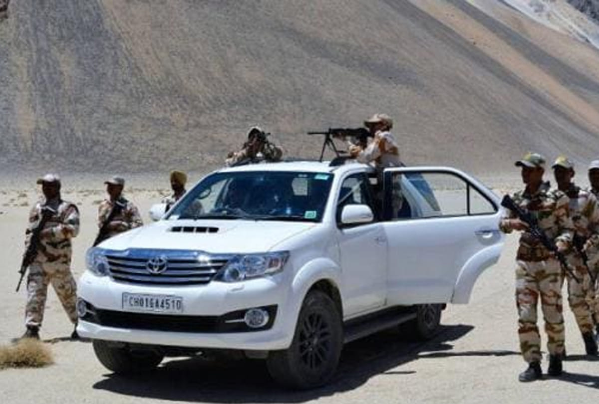 China's infiltration in Ladakh again, a network of tunnels laying near the disputed Pangog Lake