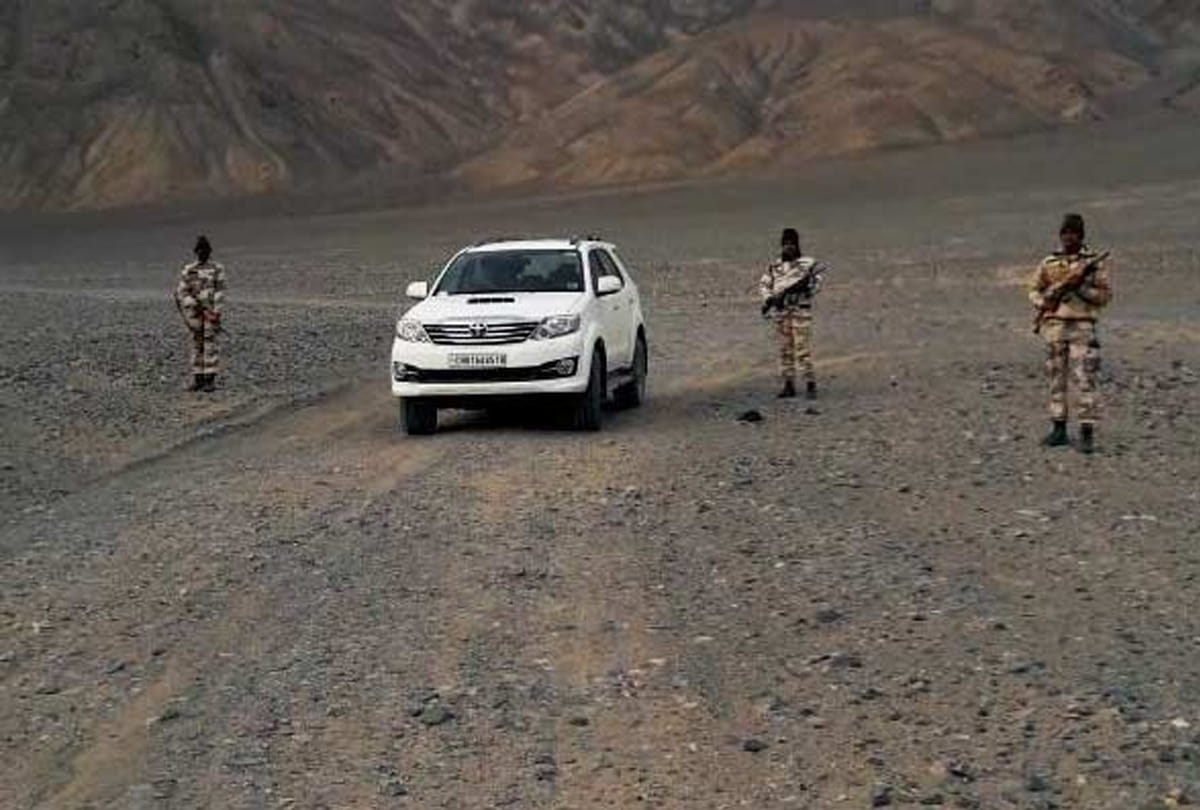 China's infiltration in Ladakh again, a network of tunnels laying near the disputed Pangog Lake