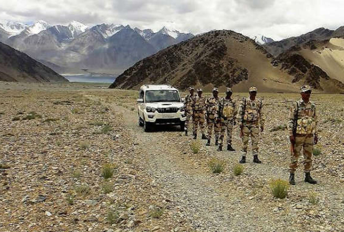China's infiltration in Ladakh again, a network of tunnels laying near the disputed Pangog Lake