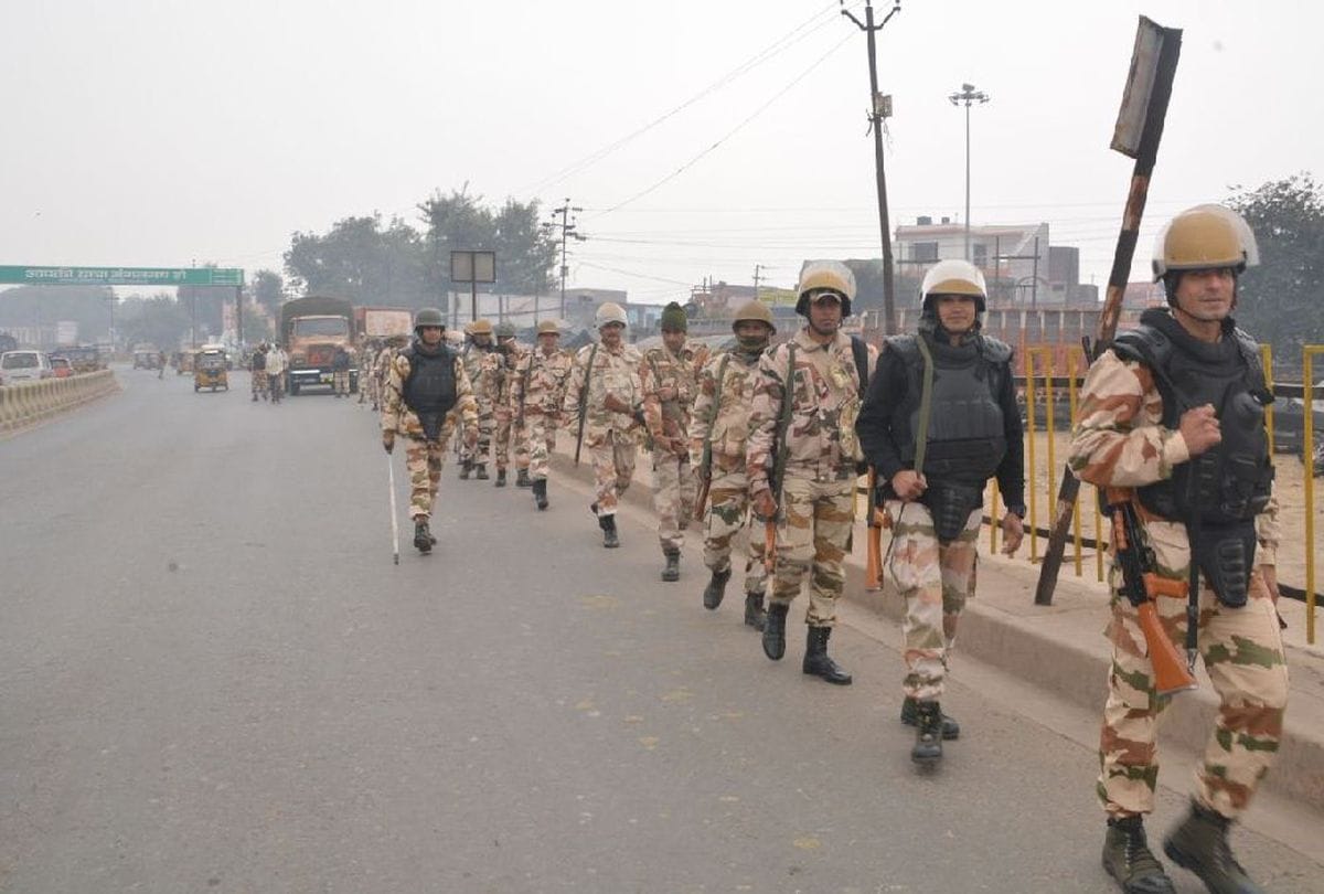 High Alert in Firozabad on Jumma Itbp and Crpf Diputed for Security