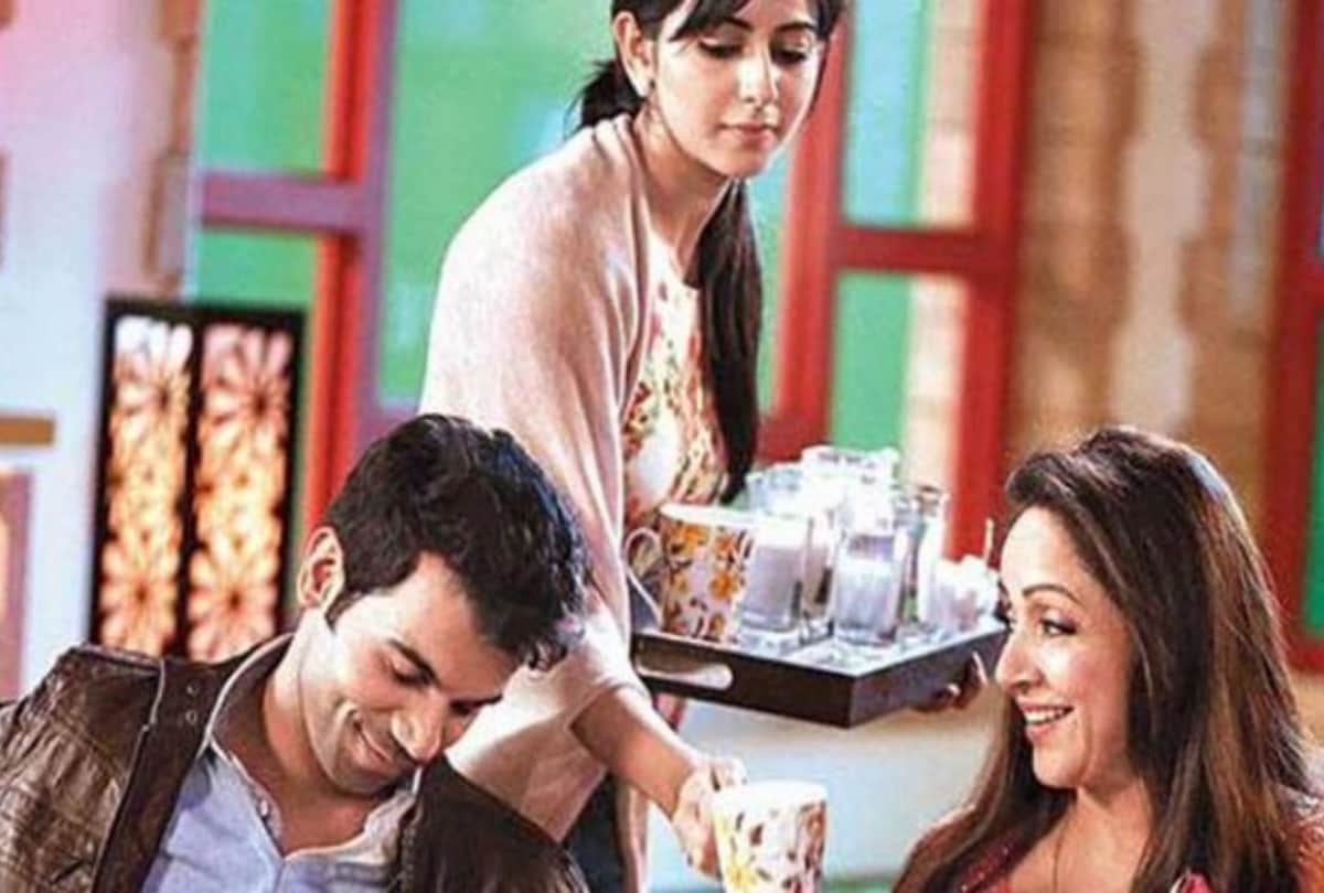 hema malini romance with rajkummar rao in Shimla Mirchi
