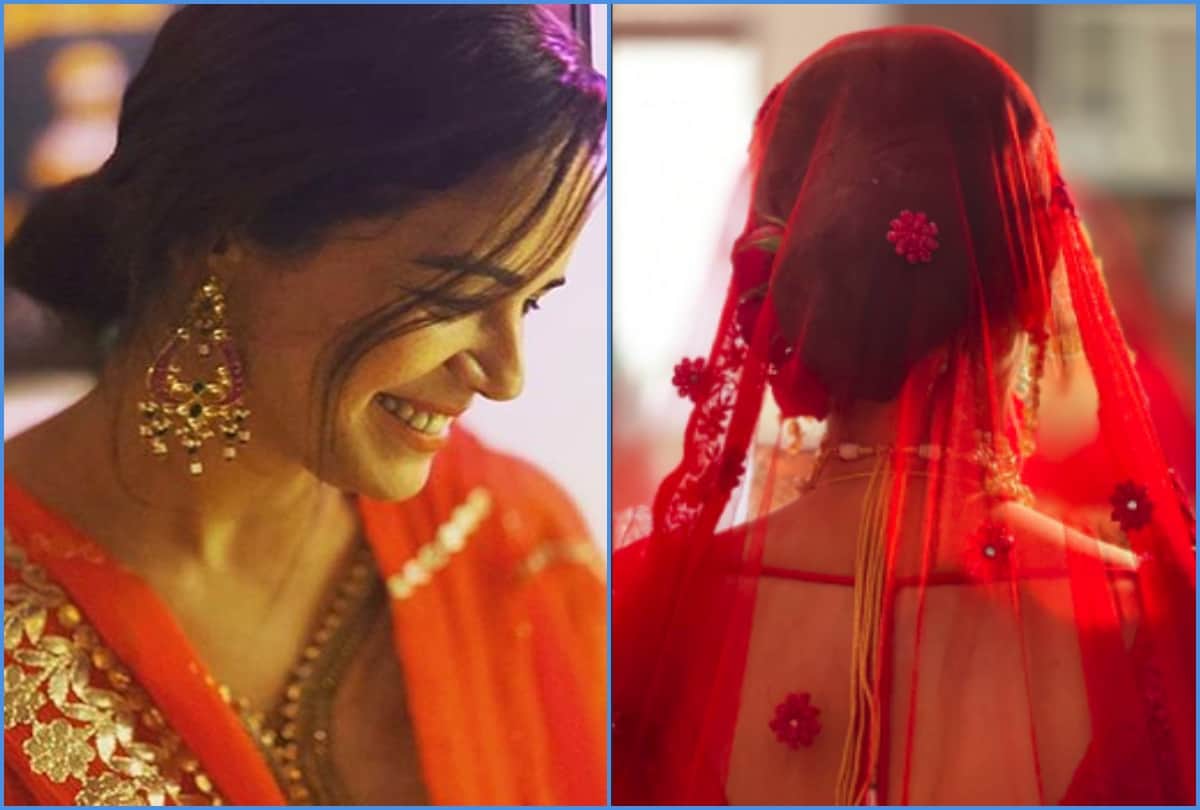 mona singh wedding first picutre in bridal avatar