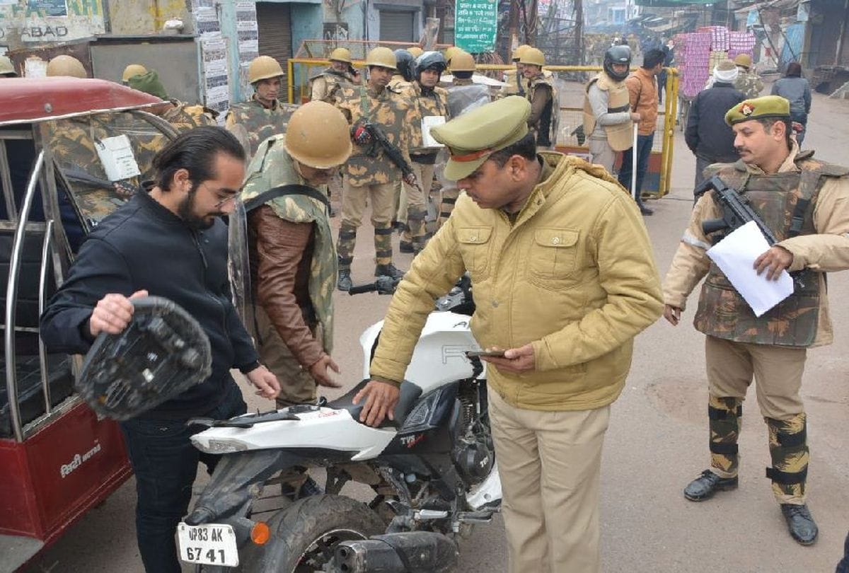 High Alert in Firozabad on Jumma Itbp and Crpf Diputed for Security