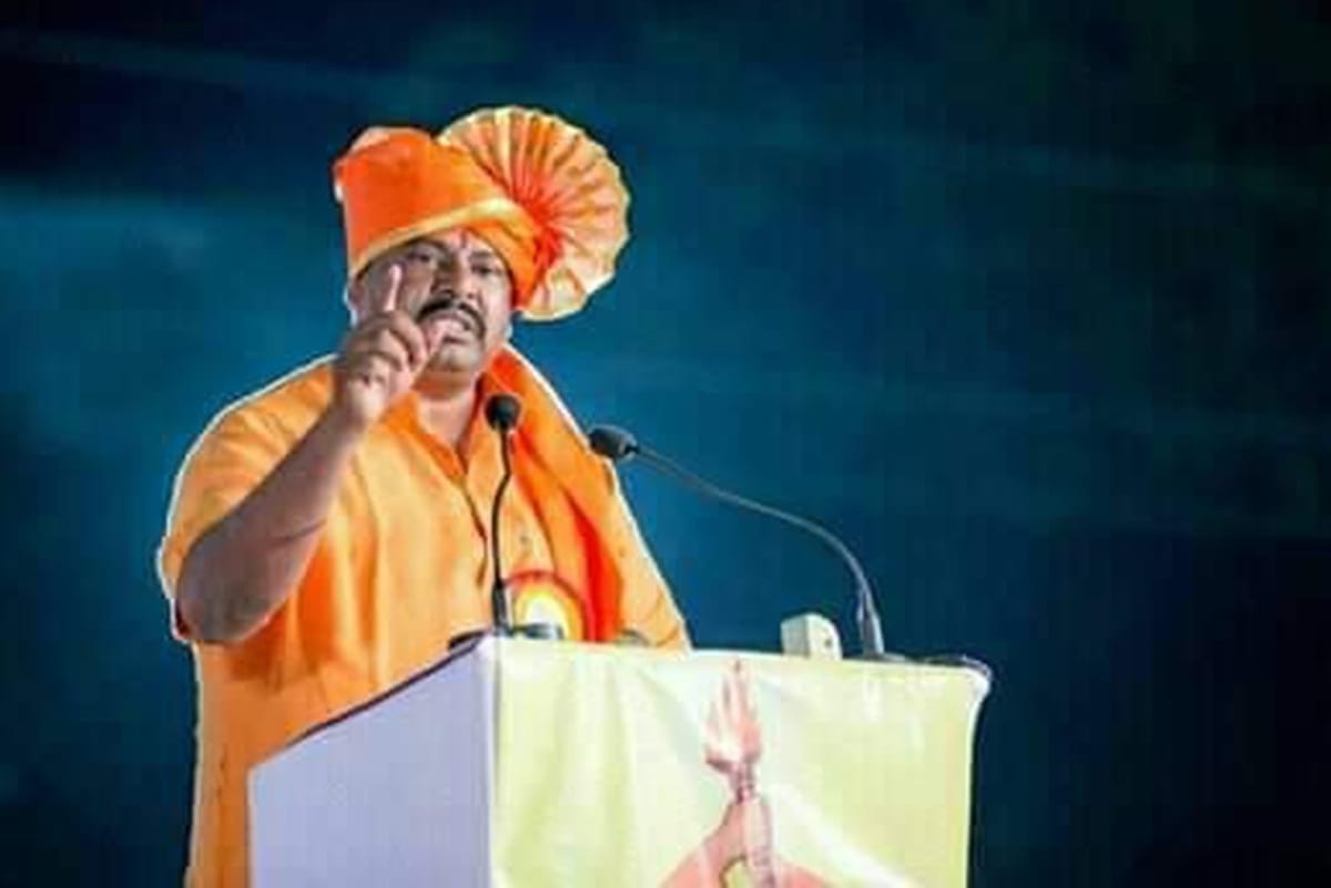 BJP MLA T Raja Singh said India will be declared Hindu rashtra by 2026